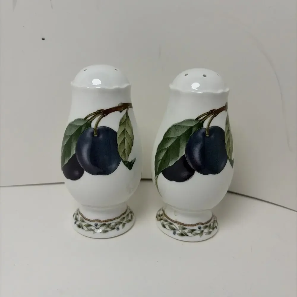 Noritake #9416 Primachina ROYAL ORCHARD Salt & Pepper Shaker Set